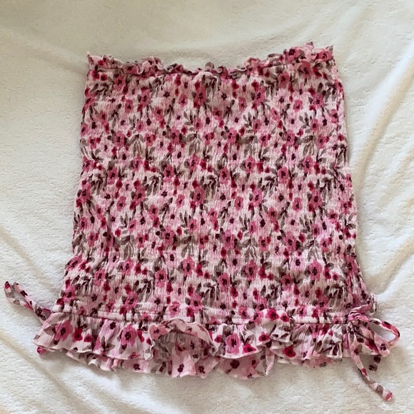 Floral mini skirt - Picture 1 of 3